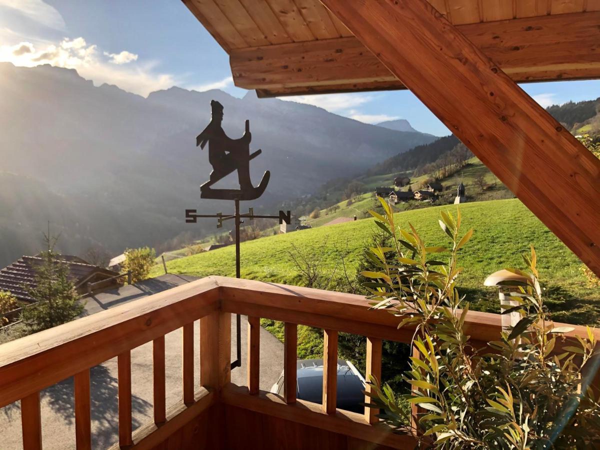 Le Paret Chambres D'Hotes De Charme & Spa Manigod Esterno foto