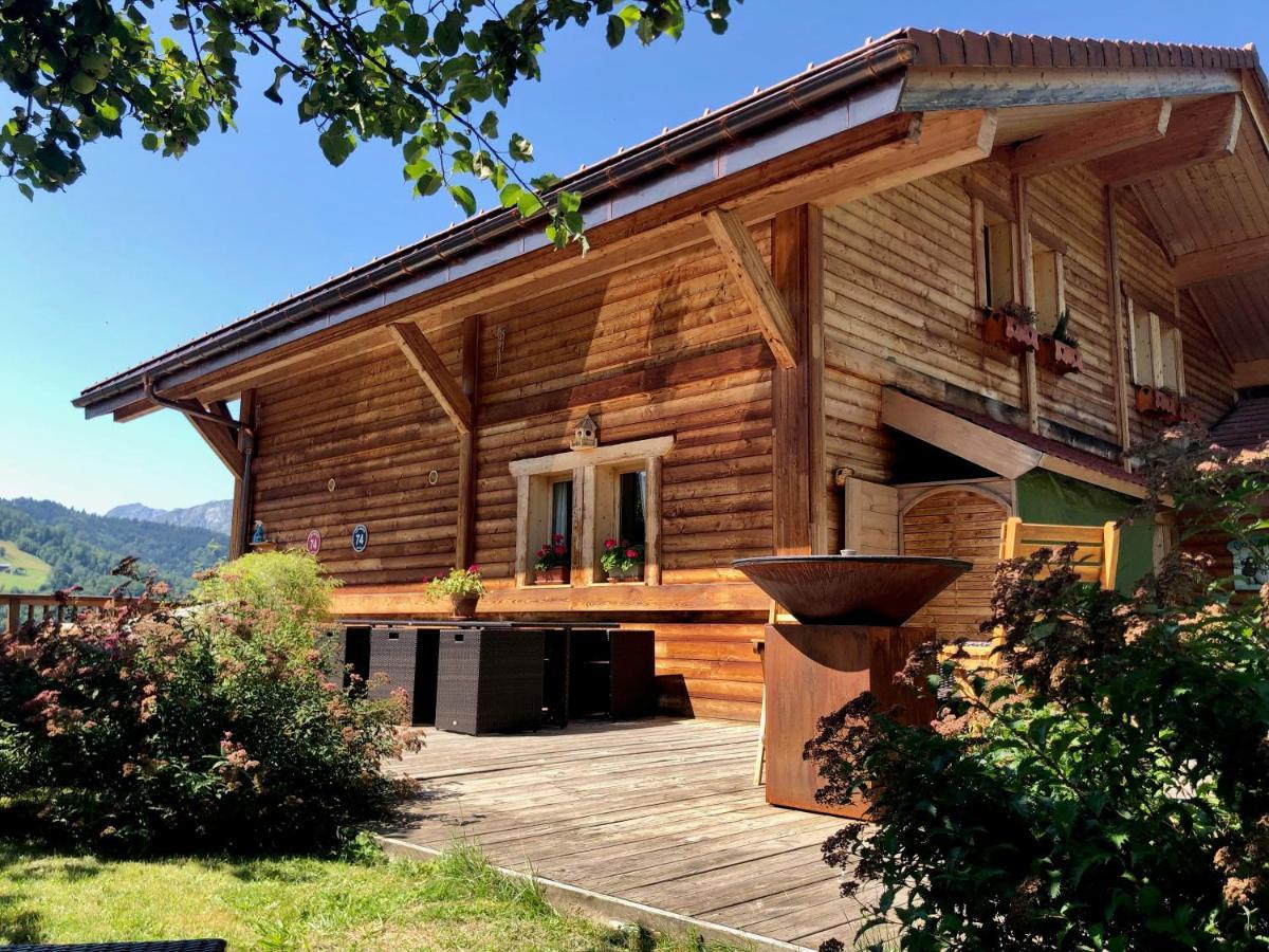Le Paret Chambres D'Hotes De Charme & Spa Manigod Esterno foto