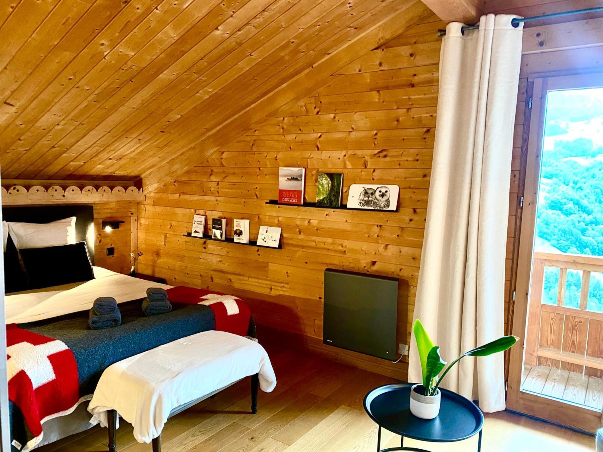 Le Paret Chambres D'Hotes De Charme & Spa Manigod Esterno foto