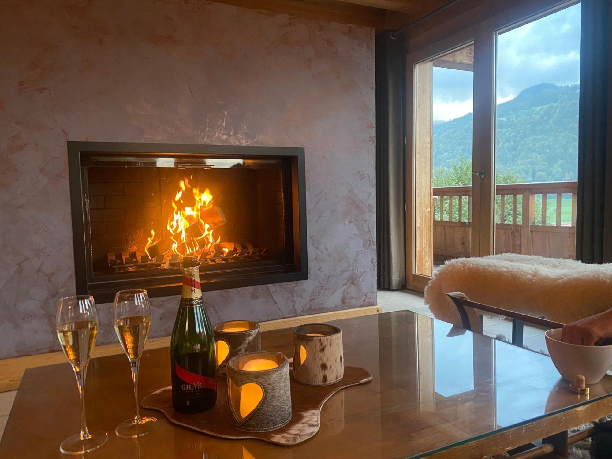 Le Paret Chambres D'Hotes De Charme & Spa Manigod Esterno foto