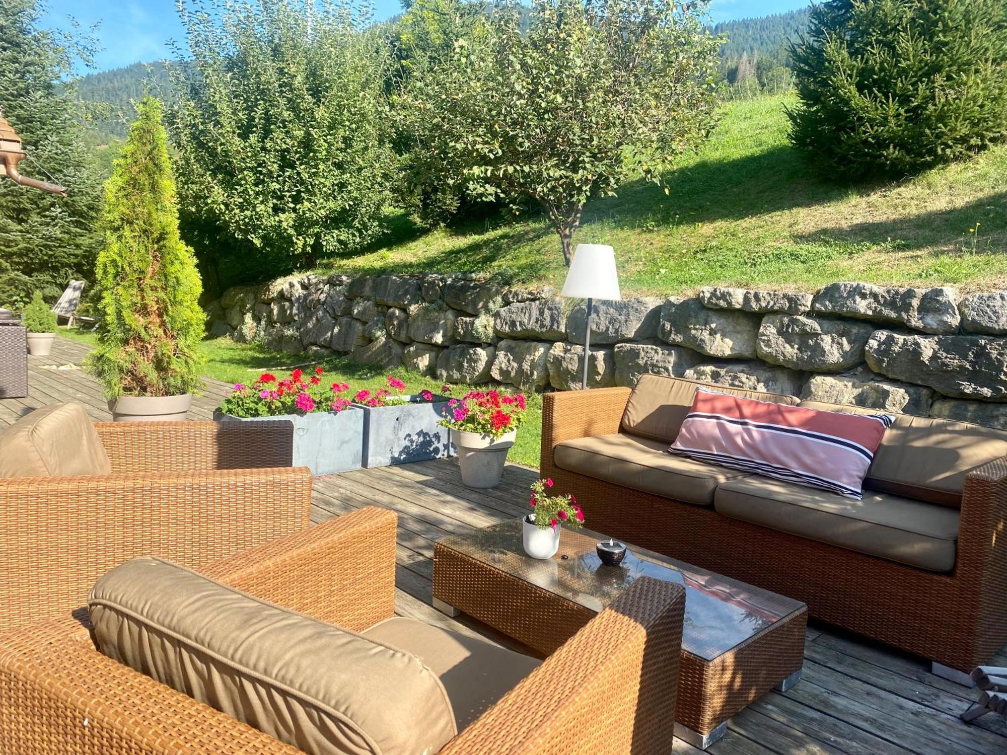 Le Paret Chambres D'Hotes De Charme & Spa Manigod Esterno foto