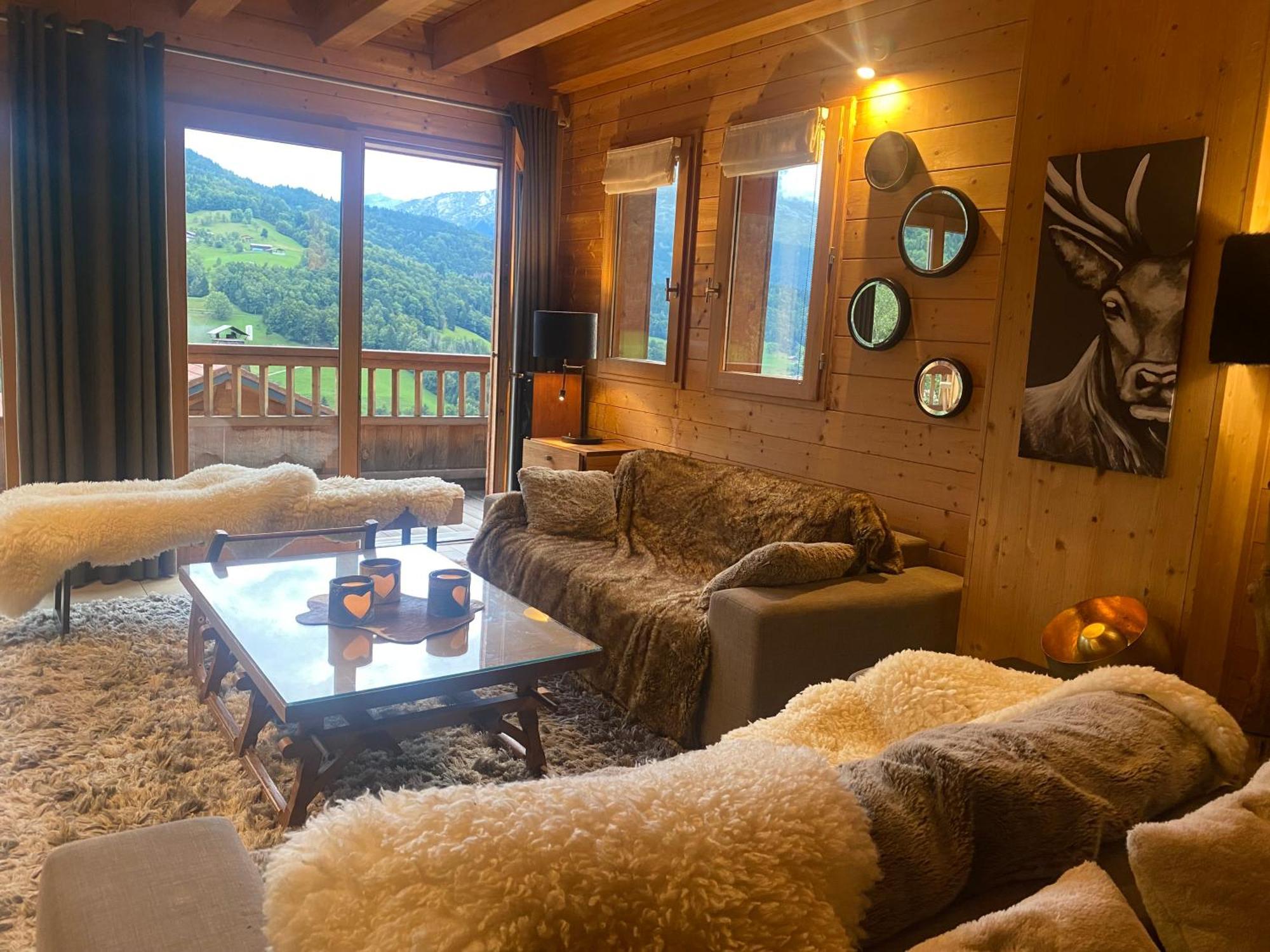 Le Paret Chambres D'Hotes De Charme & Spa Manigod Esterno foto